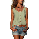 WILLA - Zomerse casual mouwloze top