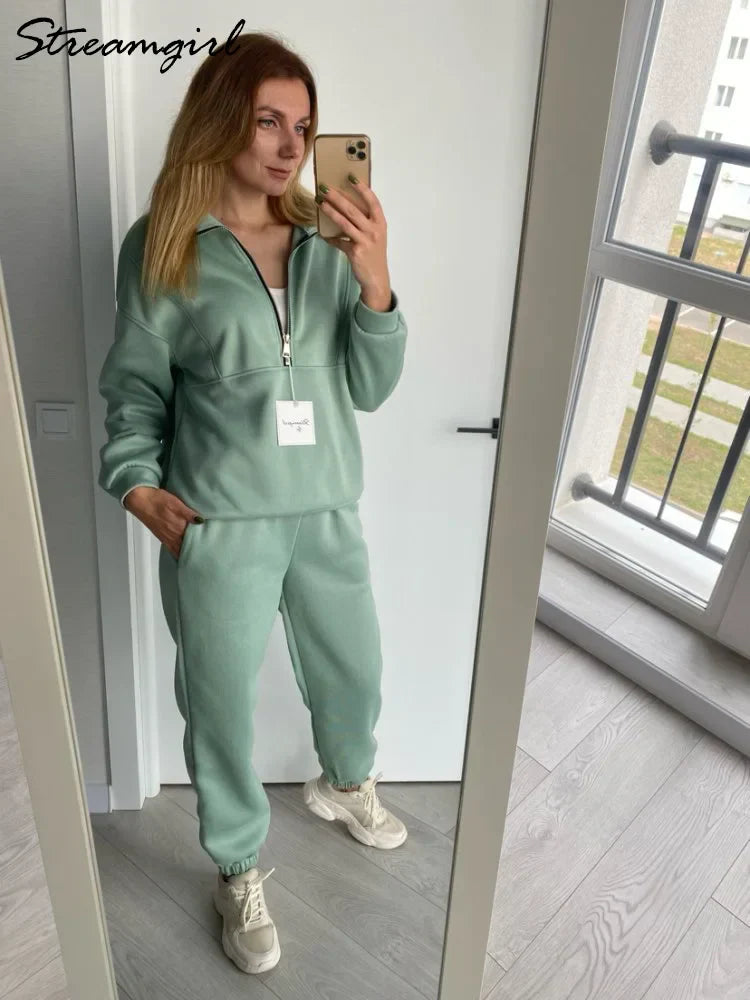 Johanna | Sportieve Trainingsset met Rits