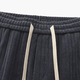 Leonardo | Heren Corduroy Broek met Wijde Pijpen & Touwtjes