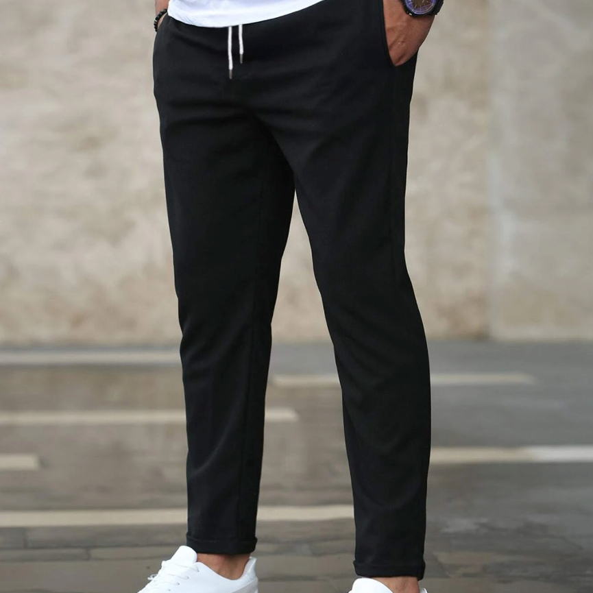 Atlden | Slim Fit Joggingbroek met Tunnelkoord