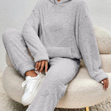 Evi™ Dames Teddy Fleece Loungewear Set