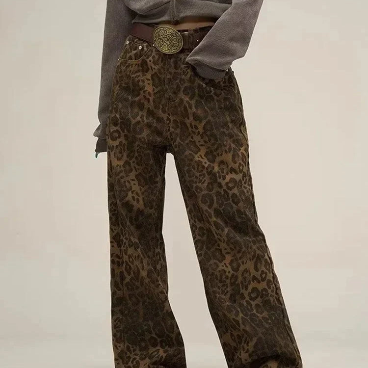 Leopard™ Print Jeans