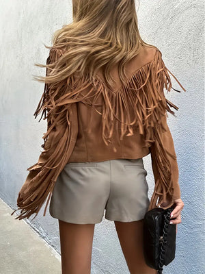 Lois™ Dames Zweden Franjejack