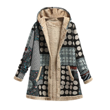 Fieneke™ Dames Patchwork Winterjas