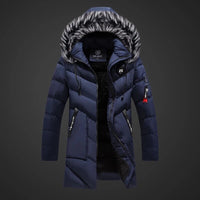 Paul™ Heren Sherpa Gevoerde Lange Winterjas