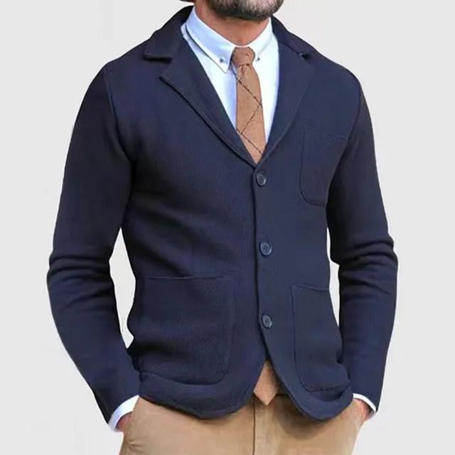 Maurits™ Heren Sherpa Gevoerde Gebreide Blazer Vest