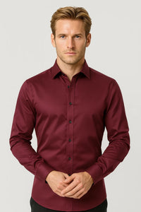 Modern Slim Fit Overhemd voor Stijlvolle Uitstraling