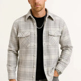Heren Geruit Overhemd Flanel Casual Warm