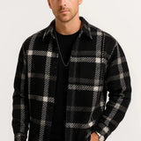Heren Geruit Overhemd Flanel Casual Warm
