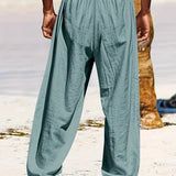 Maes™ Casual linnen herenbroek