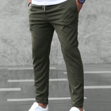 Atlden | Slim Fit Joggingbroek met Tunnelkoord