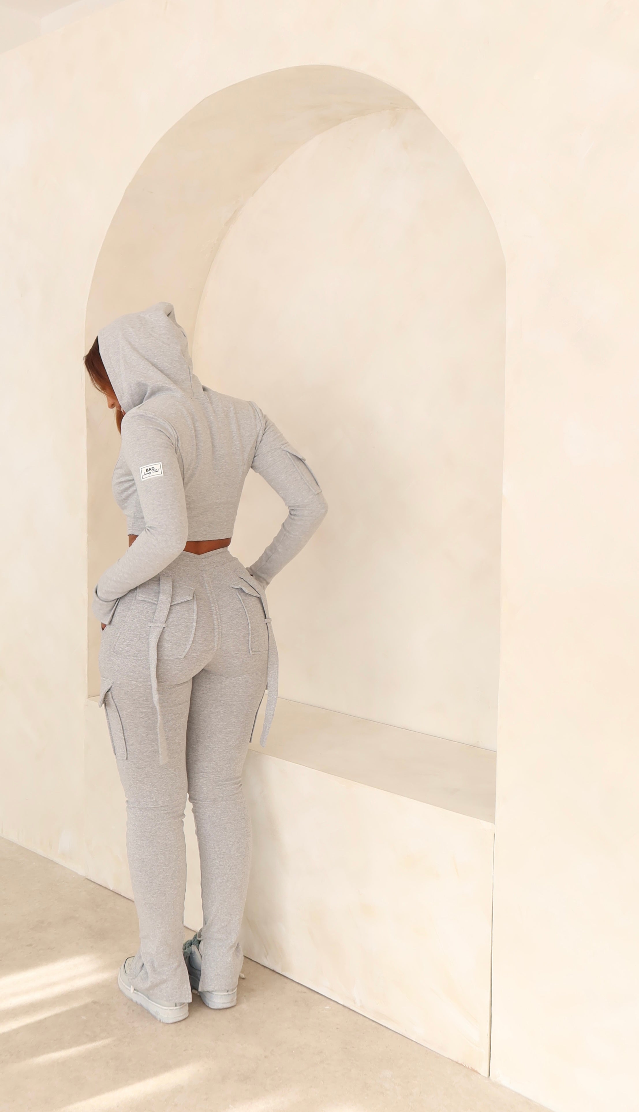 Loungewear™ Set | Cropped Hoodie & Joggers | Zacht en Rekbaar