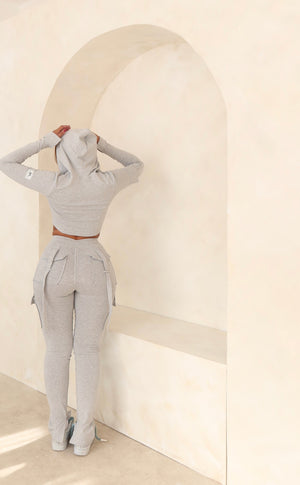 Loungewear™ Set | Cropped Hoodie & Joggers | Zacht en Rekbaar