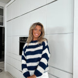 Livia | Gebreide sweater met strepen