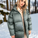 Bibi™ Warme Gewatteerde Dames Winterjas