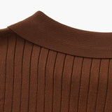 Christian | Heren Korte Mouw Fijn Ribtricot Polo-Shirt