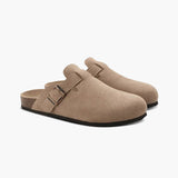 Luke | Comfortabele heren-clog van suede met ergonomisch voetbed