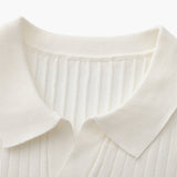 Christian | Heren Korte Mouw Fijn Ribtricot Polo-Shirt