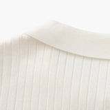 Christian | Heren Korte Mouw Fijn Ribtricot Polo-Shirt