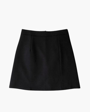 Elizabeth | Rugrits Minirok met subtiele split