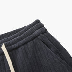 Leonardo | Heren Corduroy Broek met Wijde Pijpen & Touwtjes