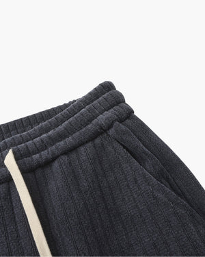Leonardo | Heren Corduroy Broek met Wijde Pijpen & Touwtjes