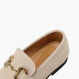 Elias | Lässig herenloafers van suede met een chique metalen detail