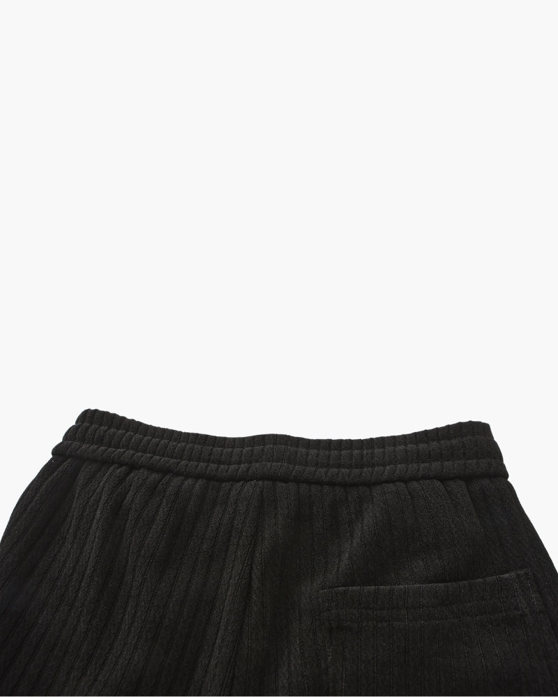 Leonardo | Heren Corduroy Broek met Wijde Pijpen & Touwtjes