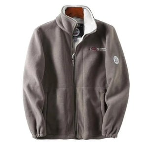 Heren™ Fleece Jas | Polyester | Warm en Tijdloos