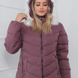 Eliane™ Warme Gewatteerde Winterjas