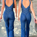 Emmie | Denim Jumpsuit