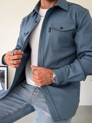 Arend™ Heren Overshirt met Stijlvolle Pasvorm