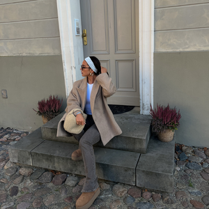 Ilyse | Gevlochten Mini-Tas van Suède