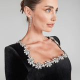 Yassy | Velvet Elegante Jurk