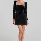 Yassy | Velvet Elegante Jurk
