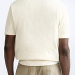 Elegante gebreide polo met rits
