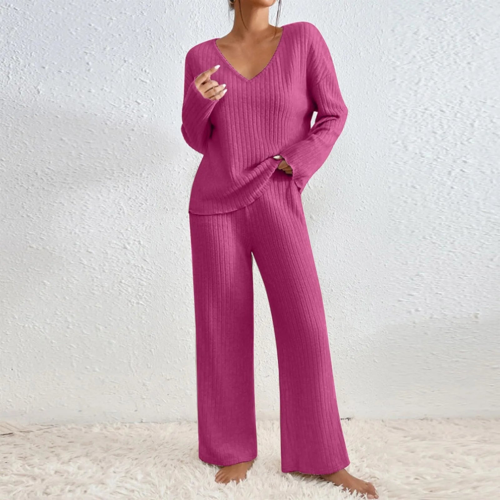 Anja™ Luxe 2-Delige Gebreide Set