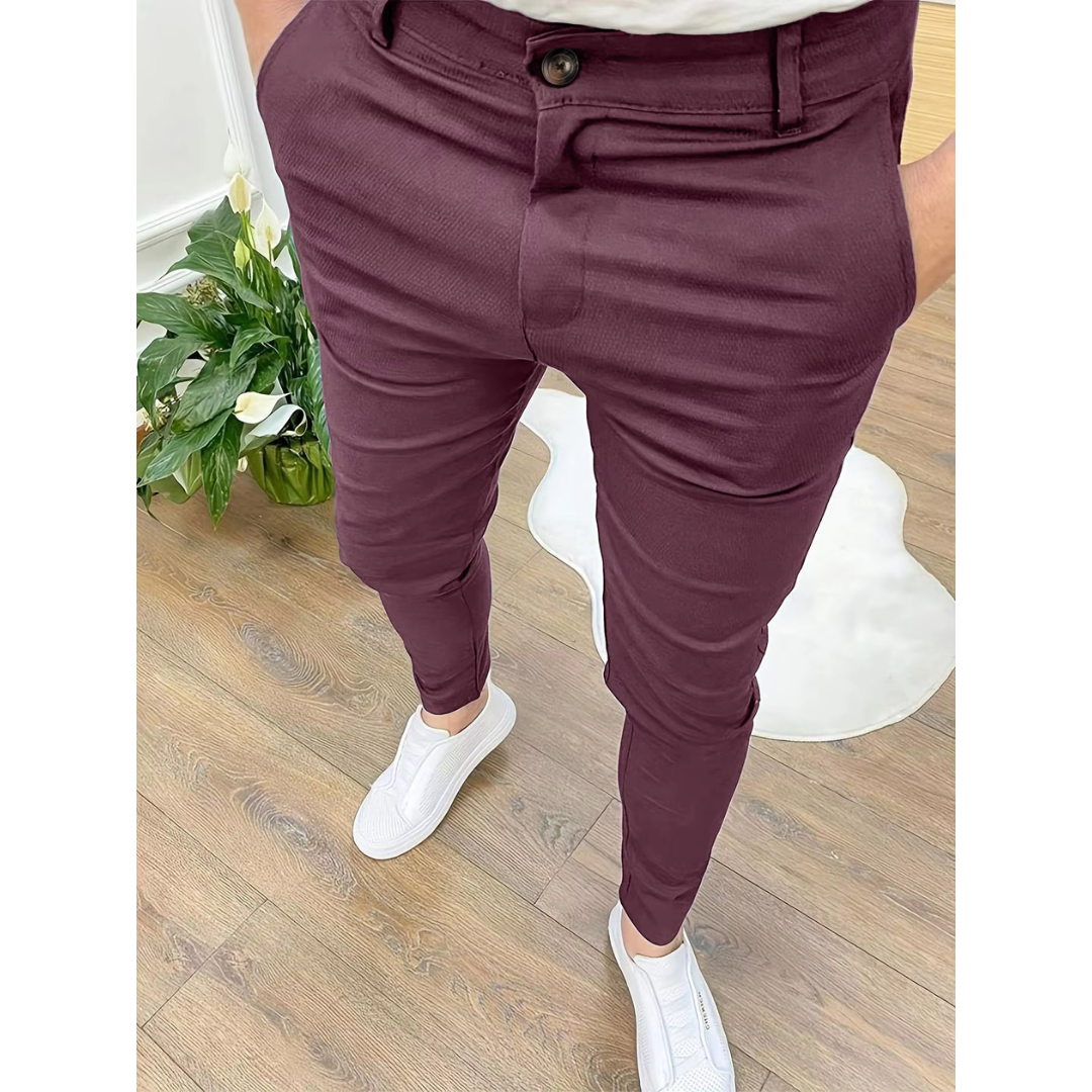 Siem™ Slim Fit Heren Chino Joggers