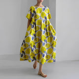 Simona™ Bohemian Maxi Jurk