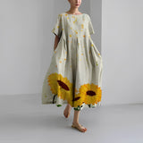 Simona™ Bohemian Maxi Jurk