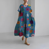 Simona™ Bohemian Maxi Jurk