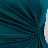 Elegante One Shoulder Maxi Jurk