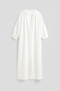 Witte Oversized Maxi Jurk