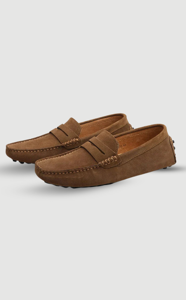 Leonardo | Suède Slippers - Italiaanse Stijl