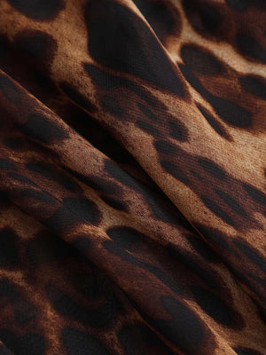 Theresia | Doorzichtige Leopard-Maxijurk – Wild & Verleidelijk