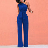 Desirée Sanchez | Liv Dames Jumpsuit met Één Schouder