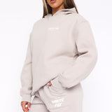 Offstage Hoodie Maan – Oversized, Zacht en Moeiteloos Cool voor Elke Dag