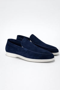 Heren Suède Instappers Lichtgewicht Casual Comfort