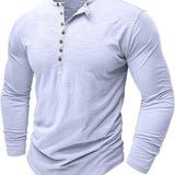 Luca Romano | Casual Heren Shirt van Hoogwaardig Katoen