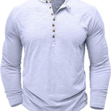 Luca Romano | Casual Heren Shirt van Hoogwaardig Katoen